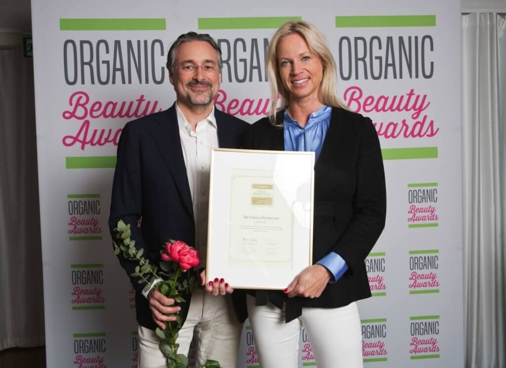 Organic Beauty Awards 2019 Bästa Fotbalsam Dr Sannas