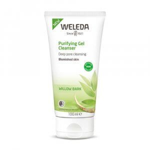 rengöring oren hud acne finnar weleda-purifying-gel-cleanser