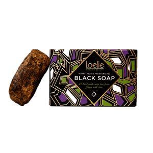 loelle black soap bar
