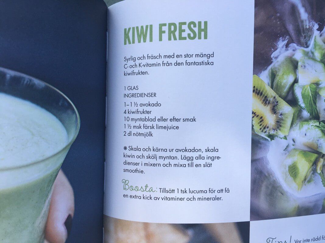 Kiwi Fresh Hälsokickmarita karlson