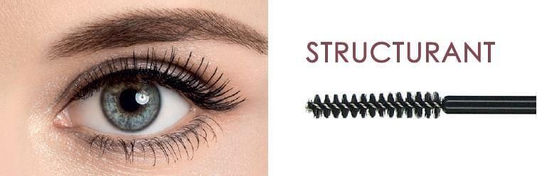 Mascara Structuring and eye