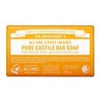 dr bronners citrus-orange bar soap