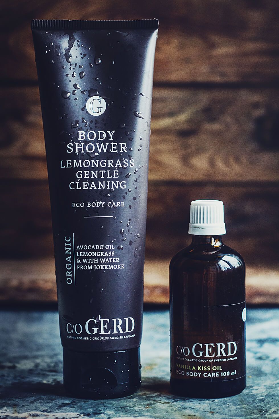 Recension Body shower lemongrass och Body oil vanilla kiss från Care of Gerd