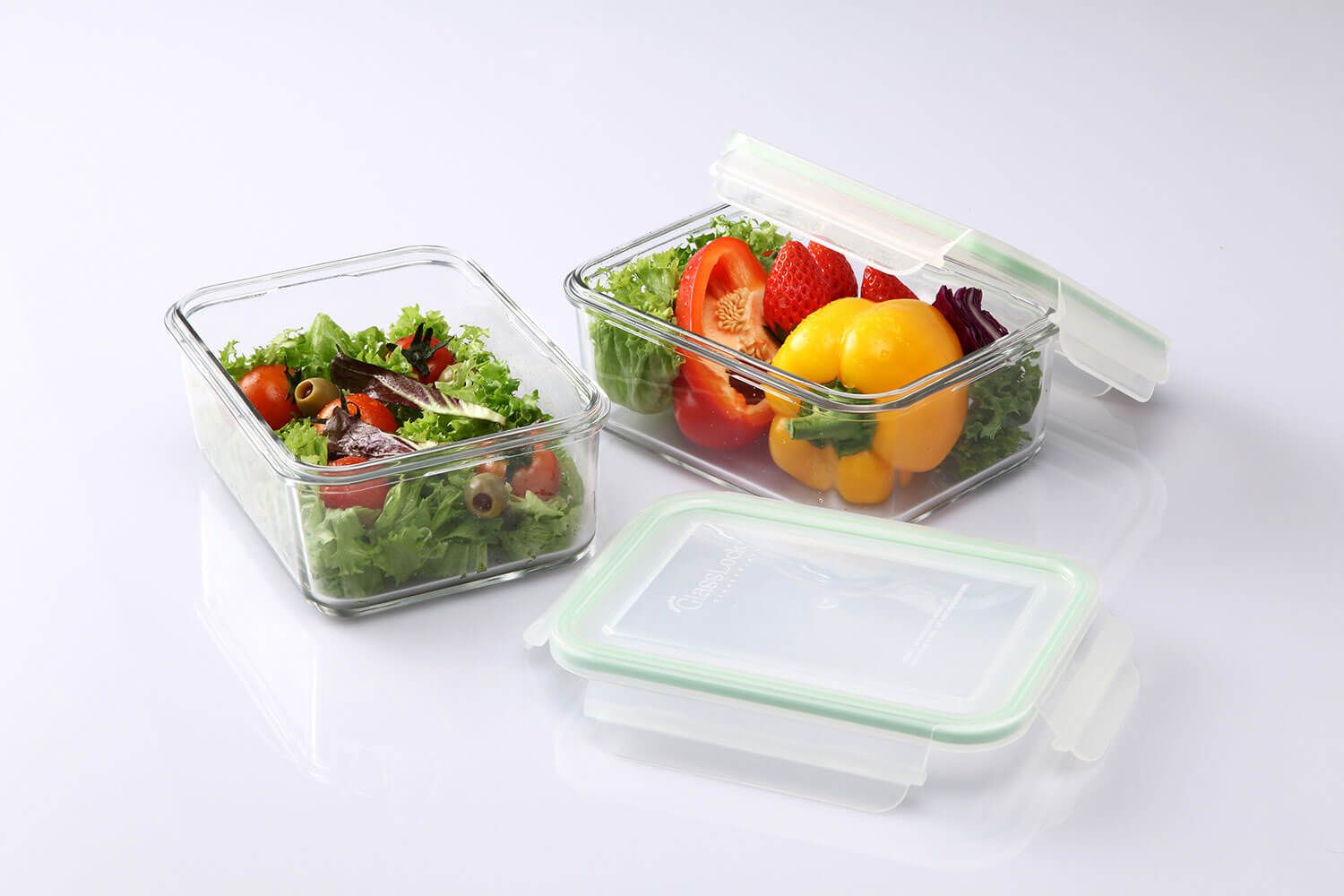 Glasslock lunch box glas