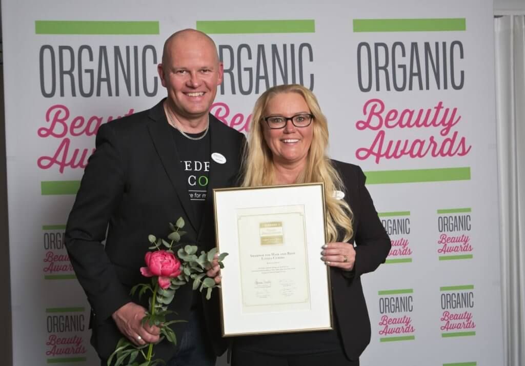 Organic Beauty Awards 2019 Årets Nyhet Rosenserien