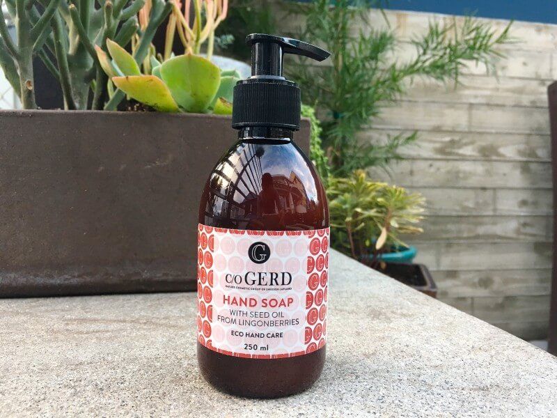 hand soap c/o gerd lingonberry